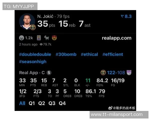 约基奇缺阵36场掘金战绩堪忧希望本赛季能打破魔咒重返巅峰